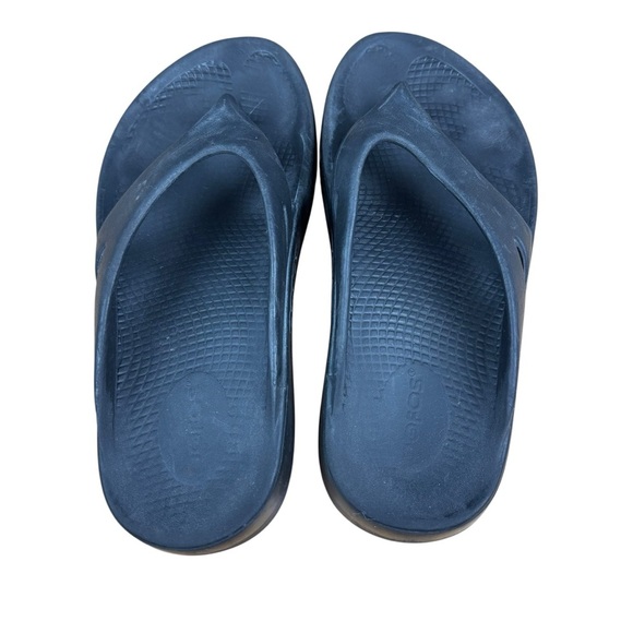 OOFOS Ooriginal Black Slide Unisex Recovery Sandals Men’s 5/Women’s 7 - Picture 2 of 10